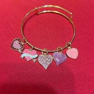 Beautiful Expandable Love Charm Bracelet
